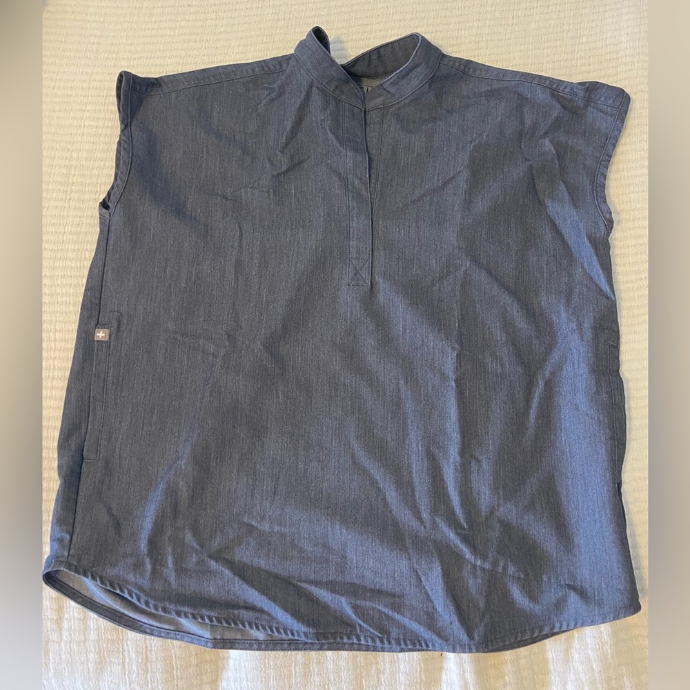 Figs Rafaela top Heather Denim